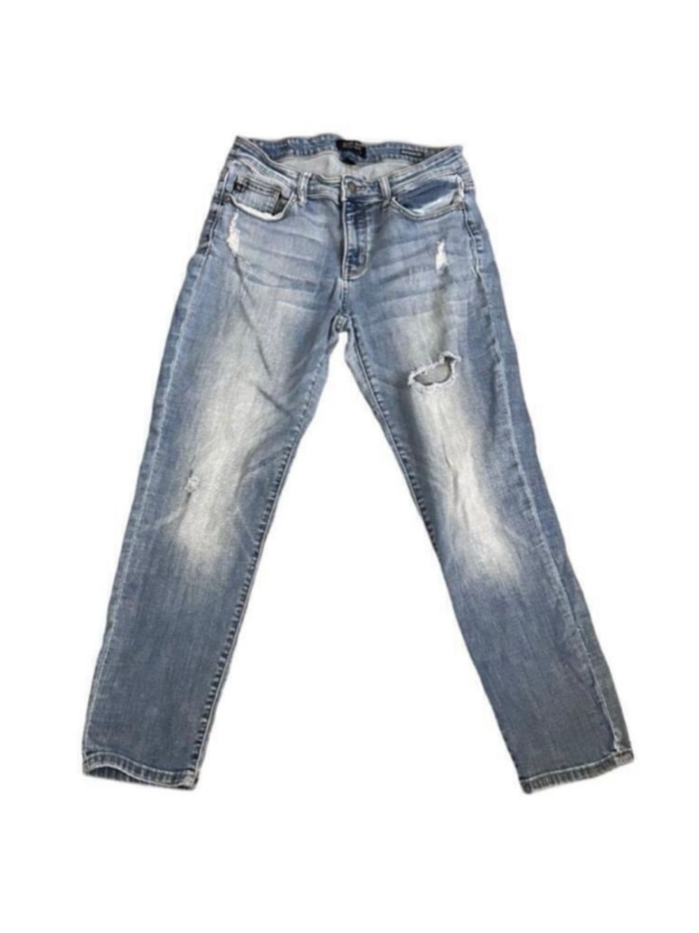Judy Blue Women’s Boyfriend Fit Distressed Jeans Size 7/28 - Picture 1 of 9